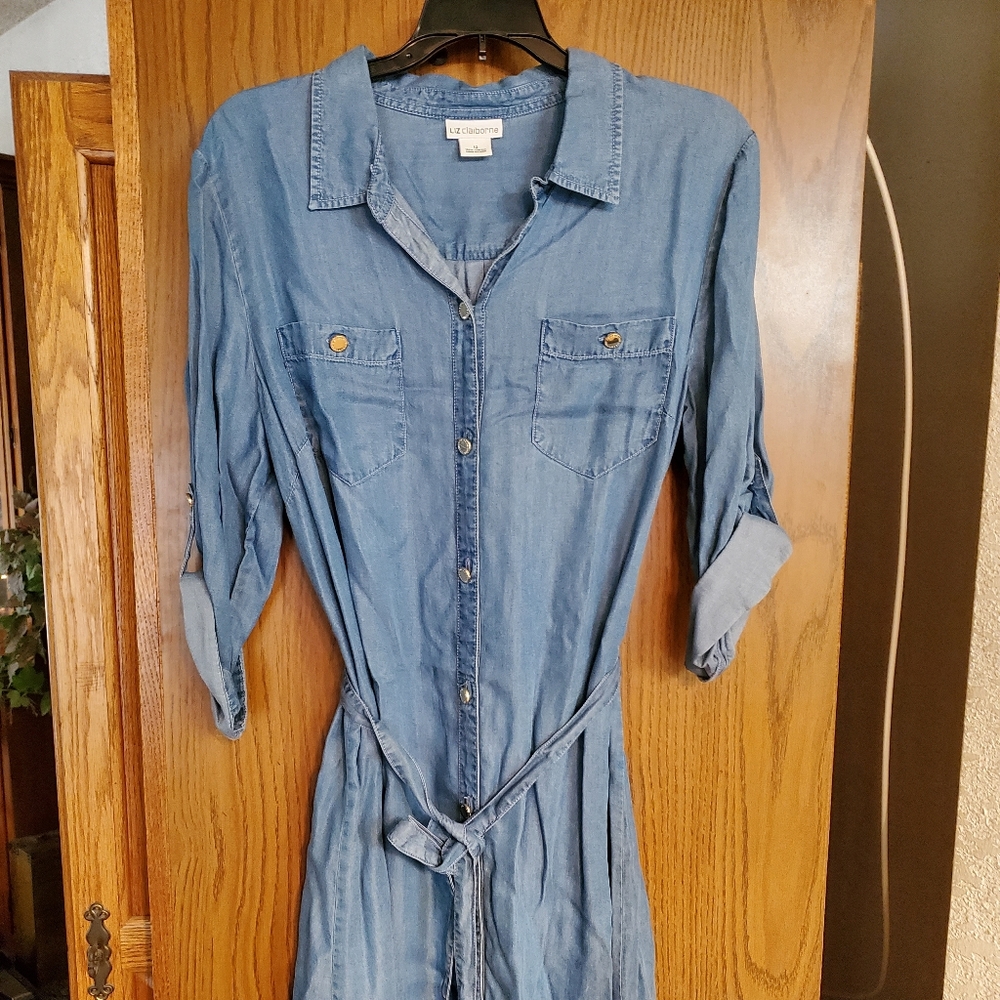 Denim look dress 👗